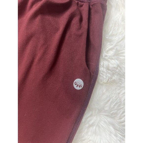 Senita Athletic Joggers Burgundy/Maroon Sz small - Picture 2 of 9